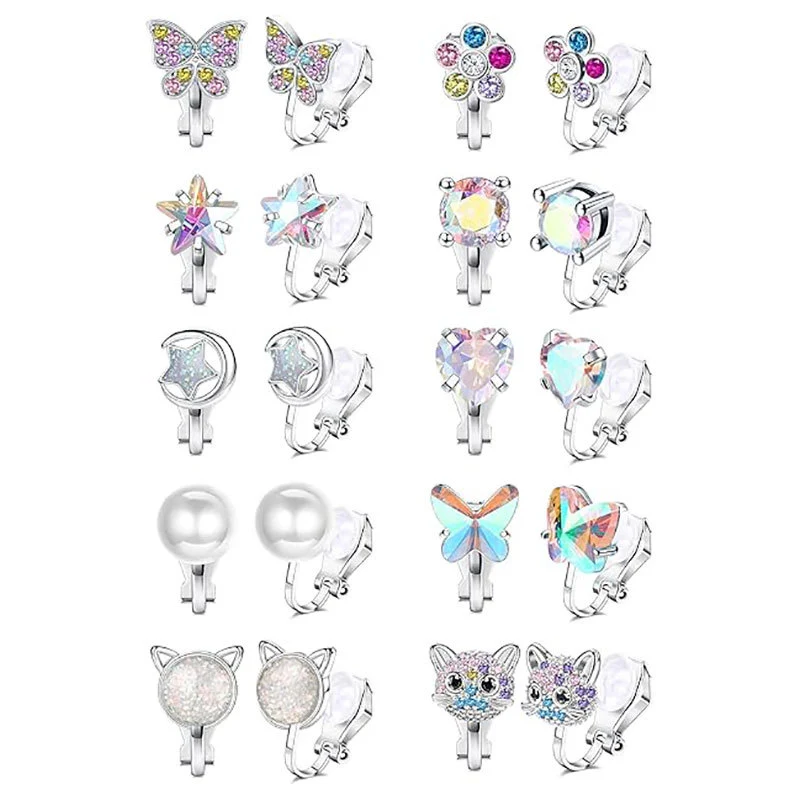 Charming Clip-On Earrings Set Stornfield