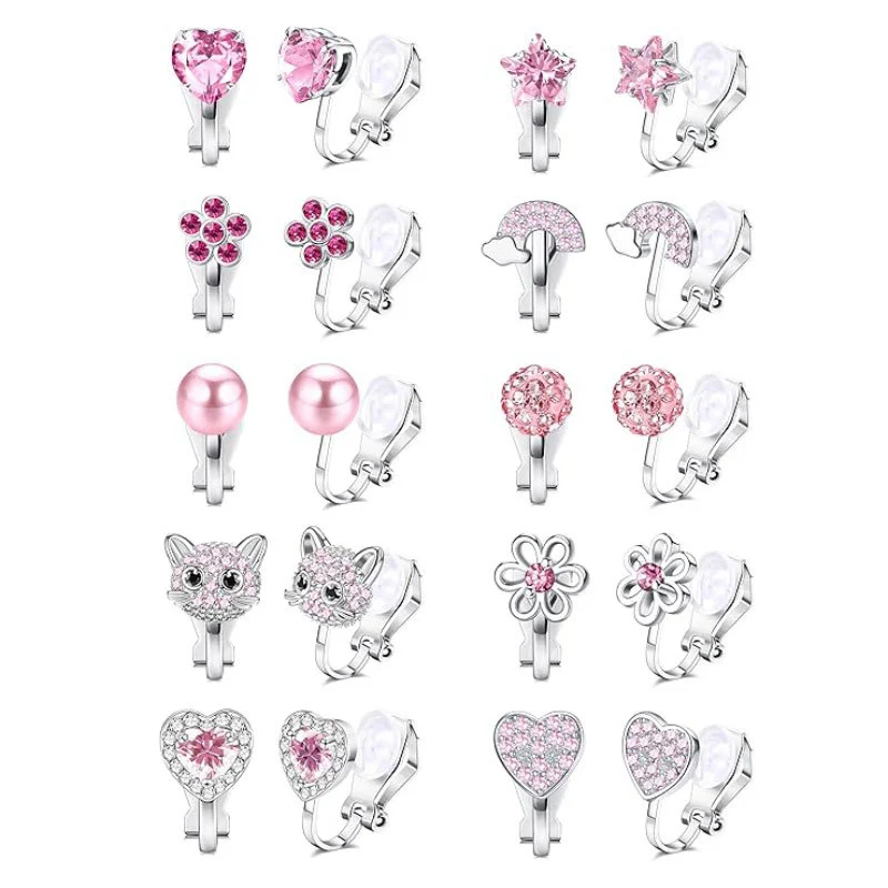 Charming Clip-On Earrings Set Stornfield