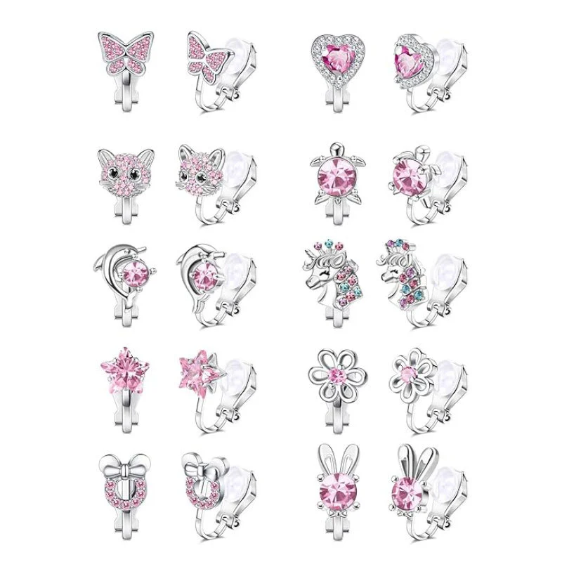 Charming Clip-On Earrings Set Stornfield