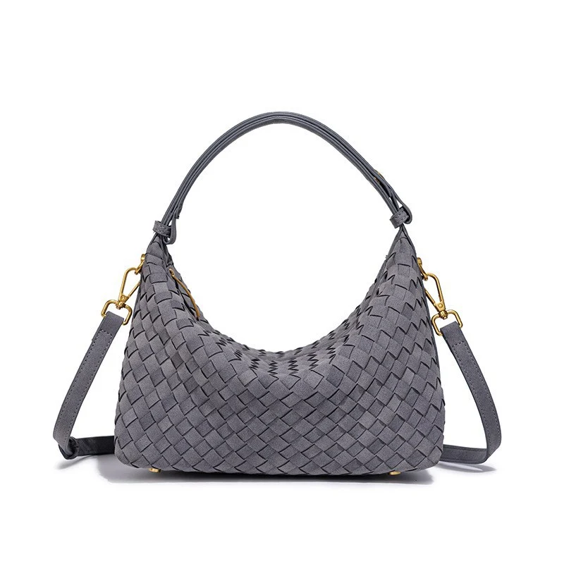 Woven Suede Hobo Bag Stornfield