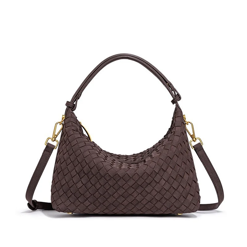 Woven Suede Hobo Bag Stornfield
