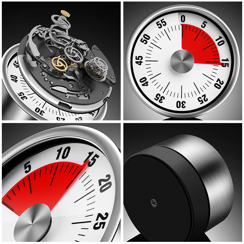 Stainless steel kitchen timer | Stornfield