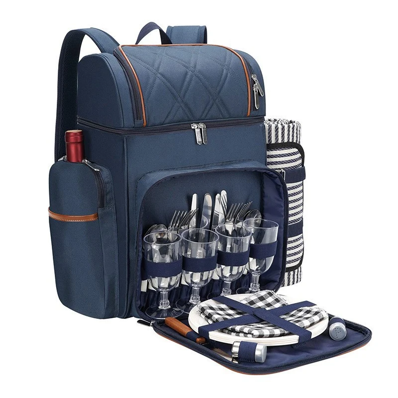 Insulated Picnic Backpack with Dining Set Stornfield