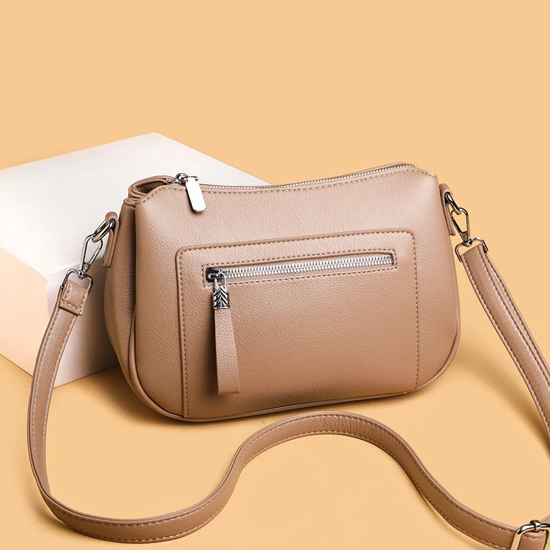 Casual Leather Crossbody Bag Stornfield