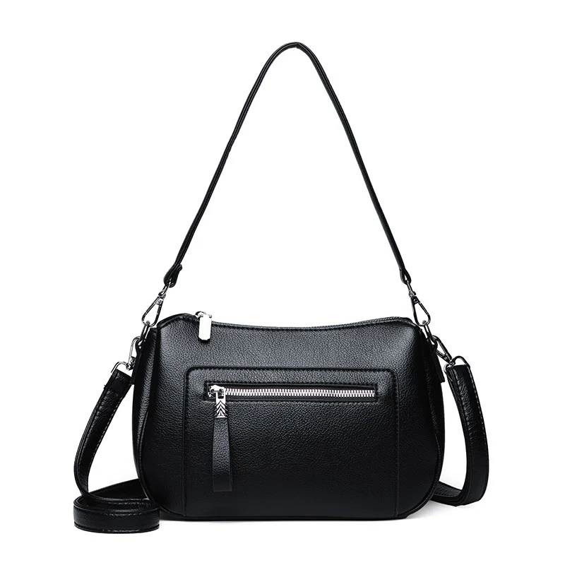 Casual Leather Crossbody Bag Stornfield