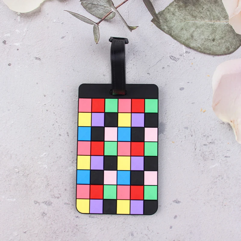 Geometric Pattern Luggage Tag Stornfield