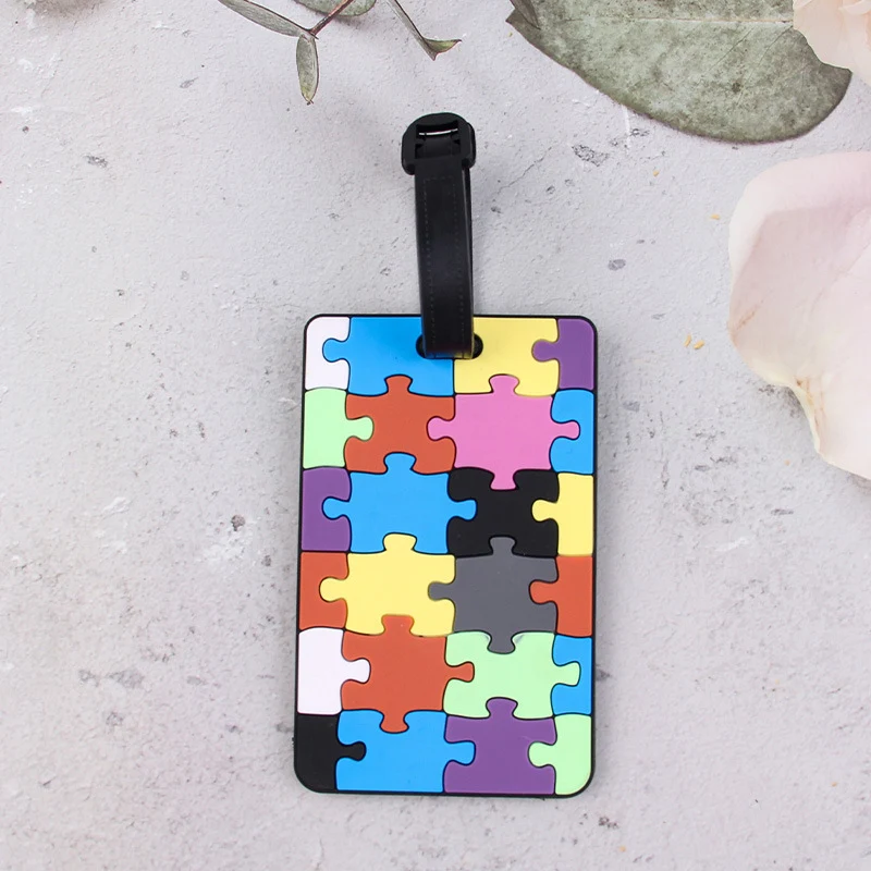 Geometric Pattern Luggage Tag Stornfield