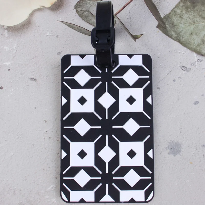 Geometric Pattern Luggage Tag Stornfield