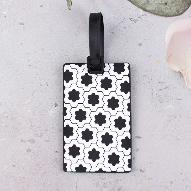Geometric Pattern Luggage Tag Stornfield