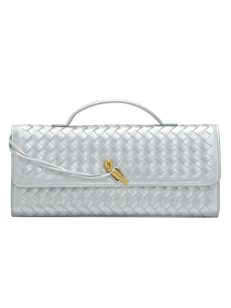 Textured Woven Clutch Purse Stornfield