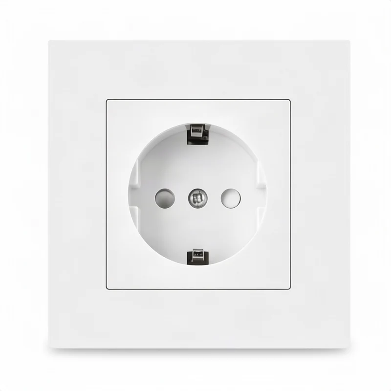 European flush-mounted socket 16 A