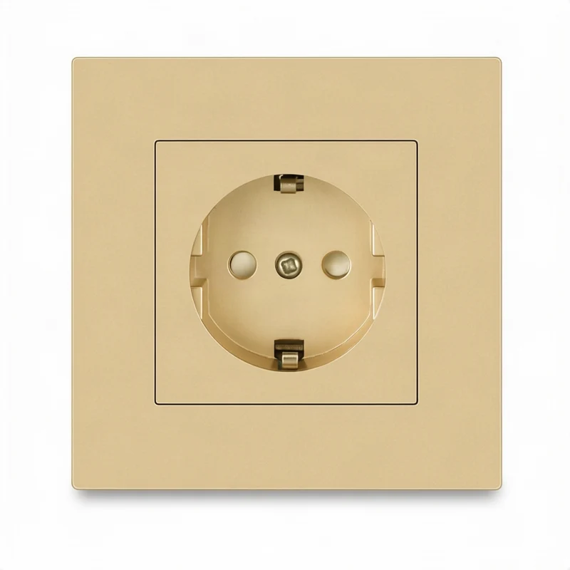 European flush-mounted socket 16 A