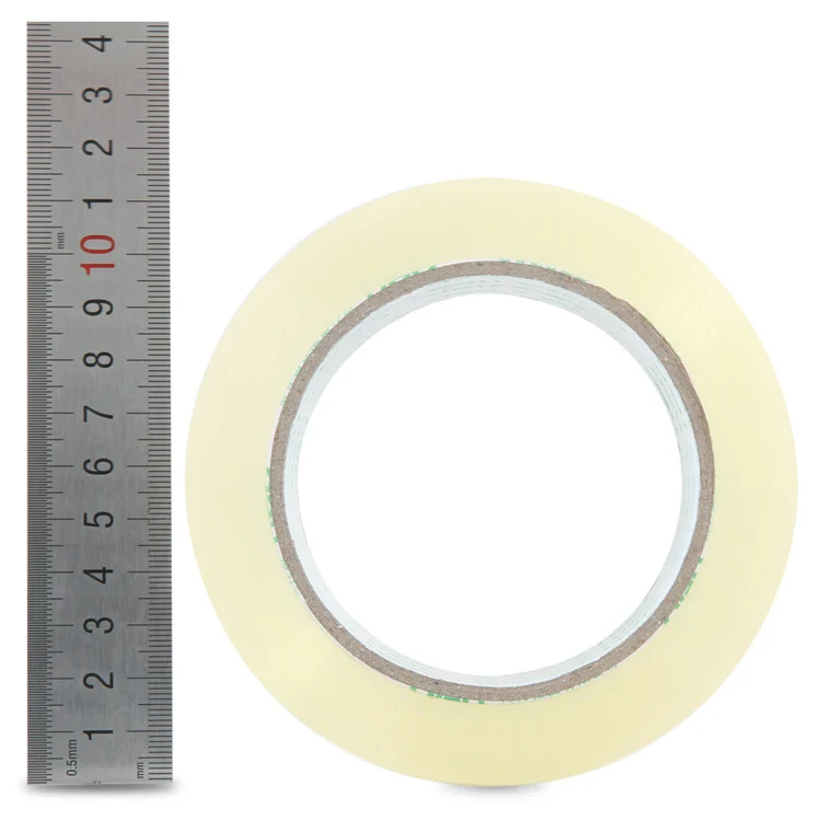 Transparent tape for packaging