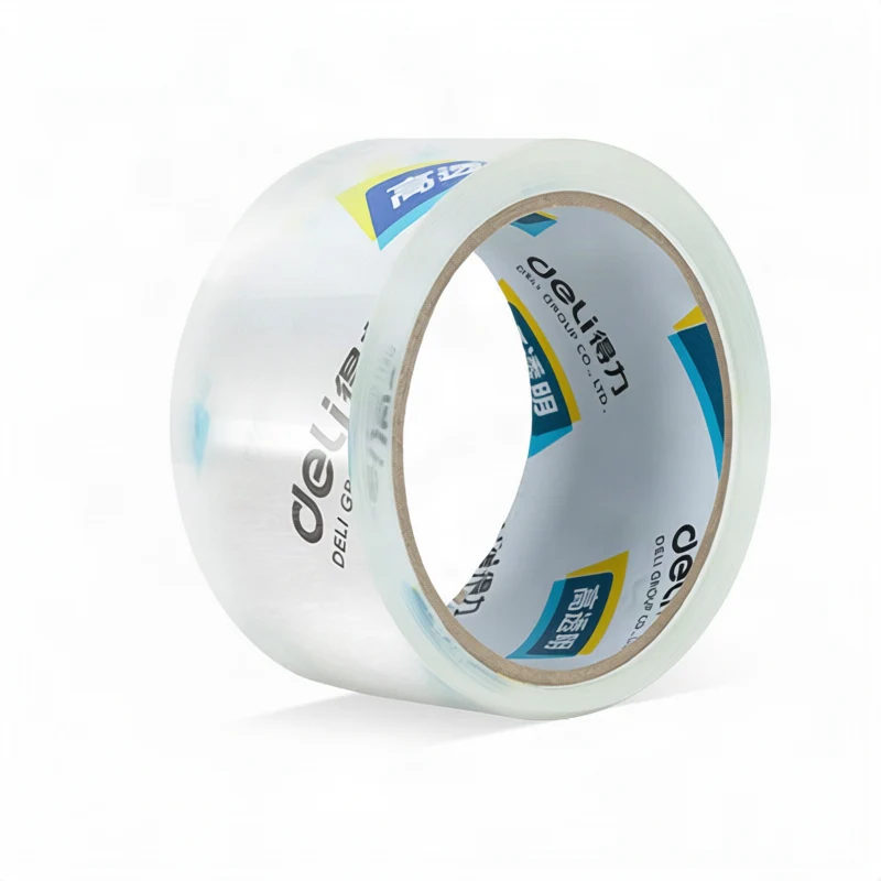 Transparent tape for packaging