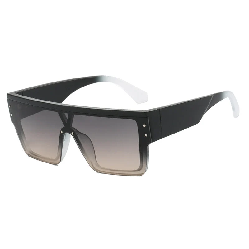 Dame moteriktige solbriller med oversized design og beskyttende UV-filter Luvikno