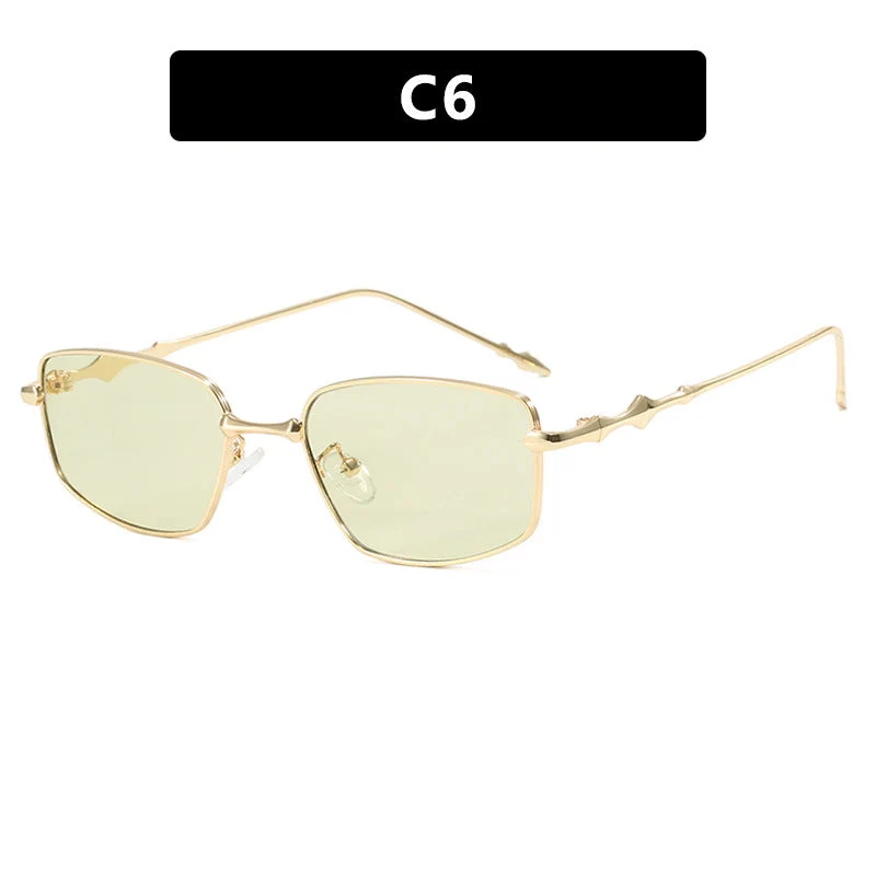 Dame modisk solbrille med innovativ ramme og UV-beskyttelse Luvikno