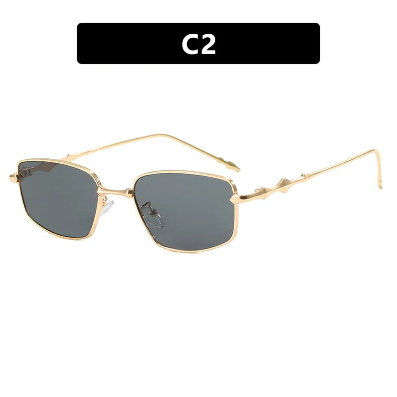 Dame modisk solbrille med innovativ ramme og UV-beskyttelse Luvikno