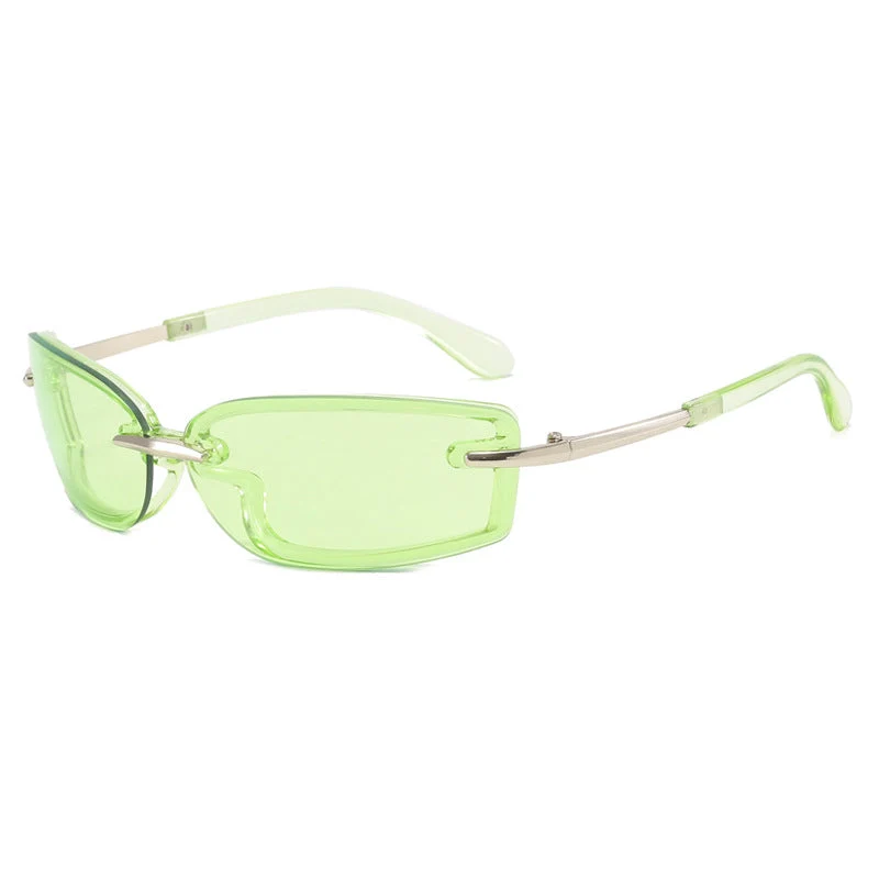 Dame trendy solbrille med moderne design og UV-beskyttelse Luvikno