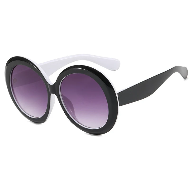 Dame moteriktig solbrille med stor ramme og UV-beskyttelse Luvikno