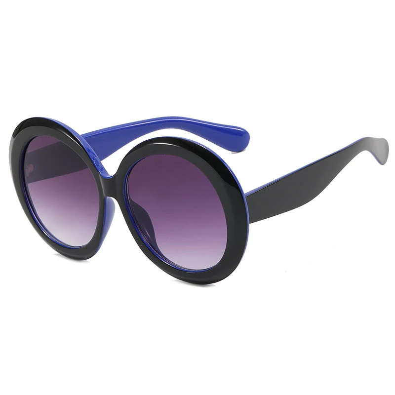 Dame moteriktig solbrille med stor ramme og UV-beskyttelse Luvikno