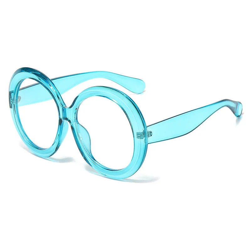 Dame moteriktig solbrille med stor ramme og UV-beskyttelse Luvikno