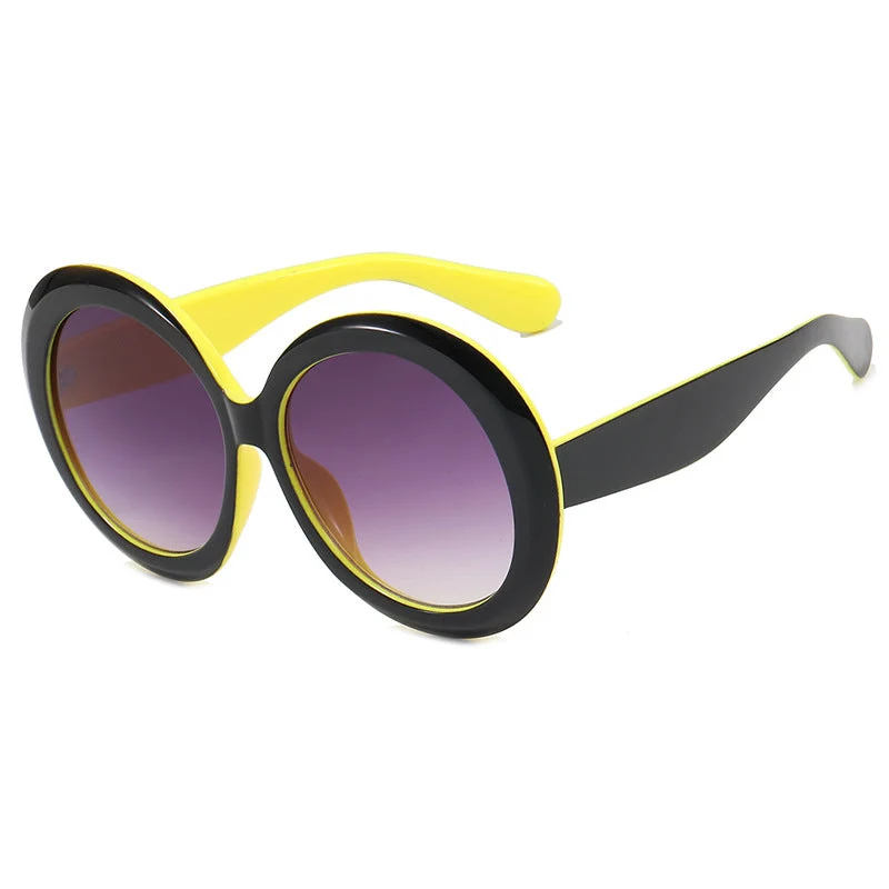 Dame moteriktig solbrille med stor ramme og UV-beskyttelse Luvikno