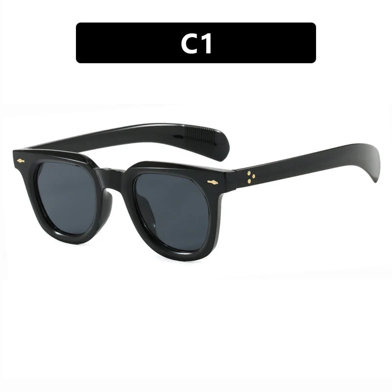 Dame modische solbrille i trendy design med elegant ramme Luvikno