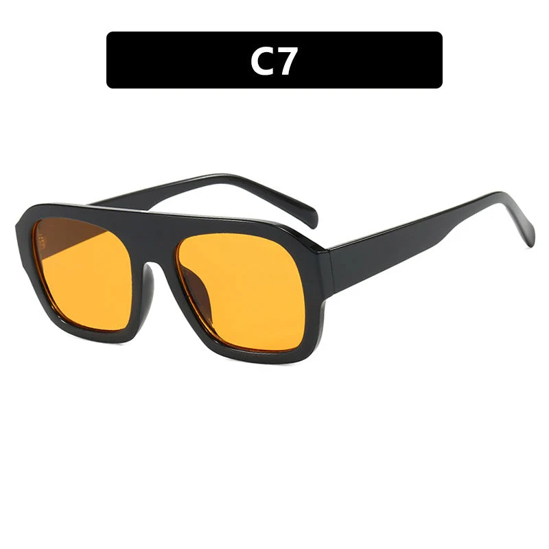 Dame moteriktig solbrille i beskyttende oversized-format Luvikno