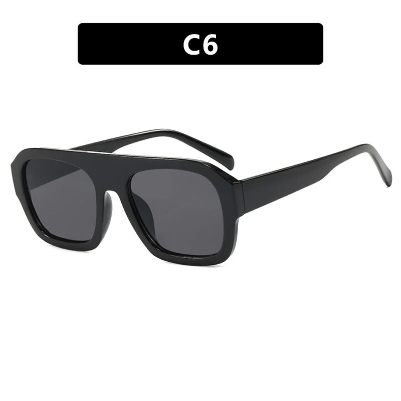Dame moteriktig solbrille i beskyttende oversized-format Luvikno