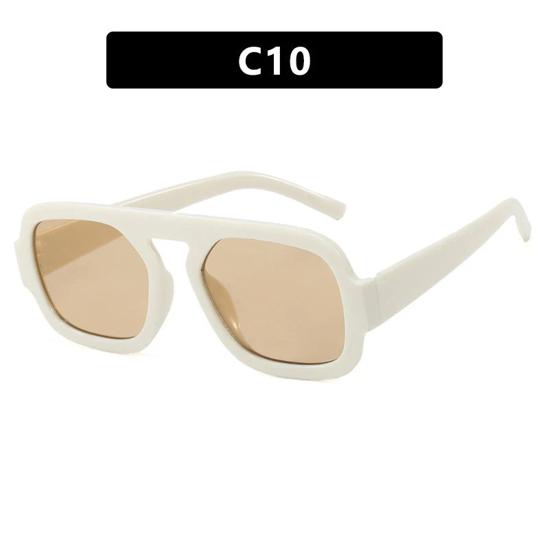 Dame moteriktig solbrille i moderne retro-stil Luvikno