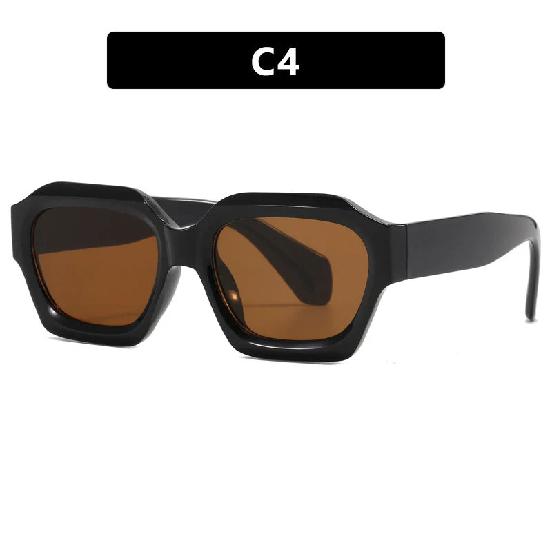 Dame moteriktig solbrille i innovativ design Luvikno