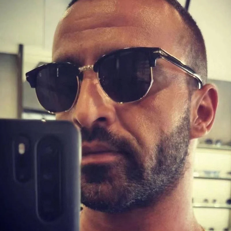 Dame moteriktig solbrille Luvikno