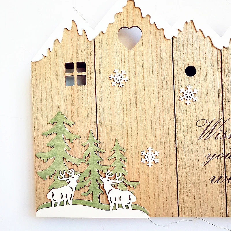 Decorative Wooden Wall Decoration with Nature Theme