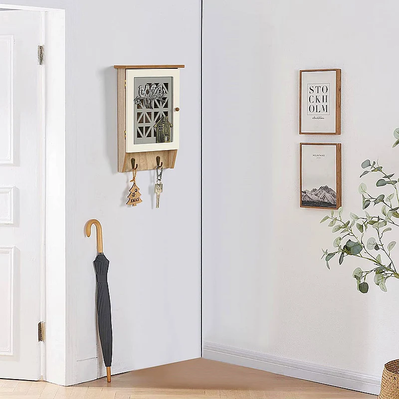 Decorative Wall-Mounted Storage Cabinet