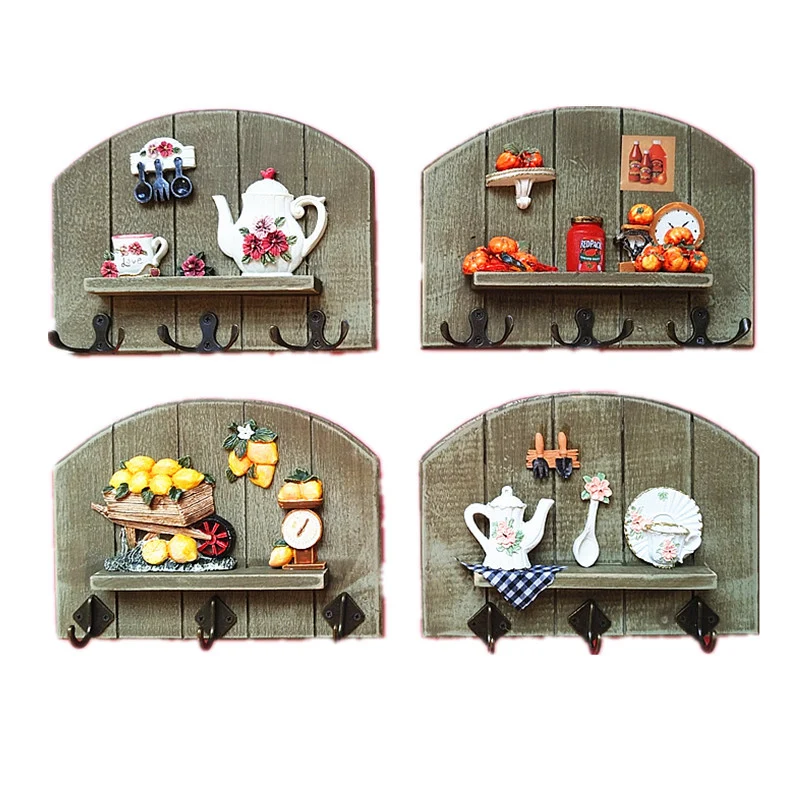 Decorative Wall-Mounted Kitchen Organizer