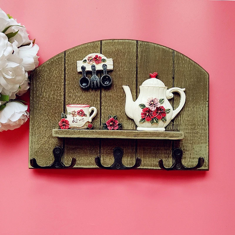 Decorative Wall-Mounted Kitchen Organizer