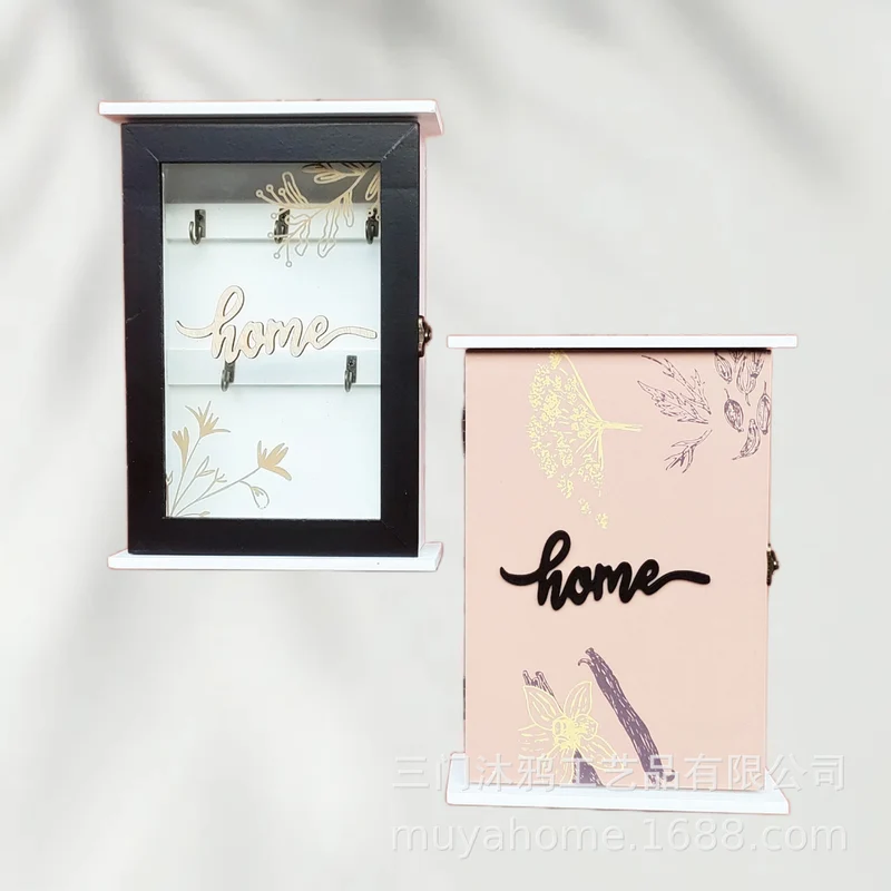 Decorative Wall-mounted Key and Hook Organizer