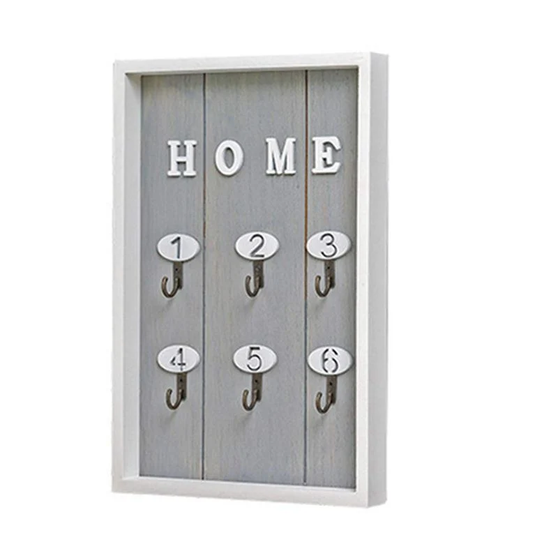 Decorative Wall-Mounted Hook Rack