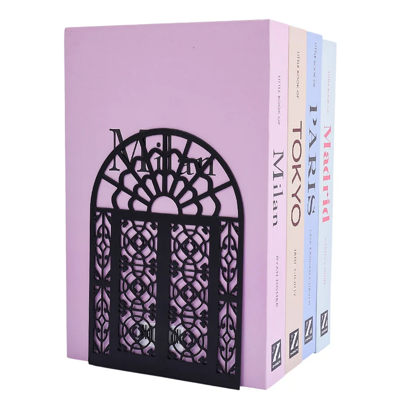 Decorative Art Metal Bookends