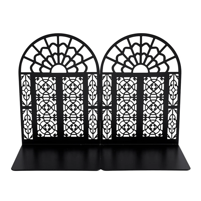 Decorative Art Metal Bookends