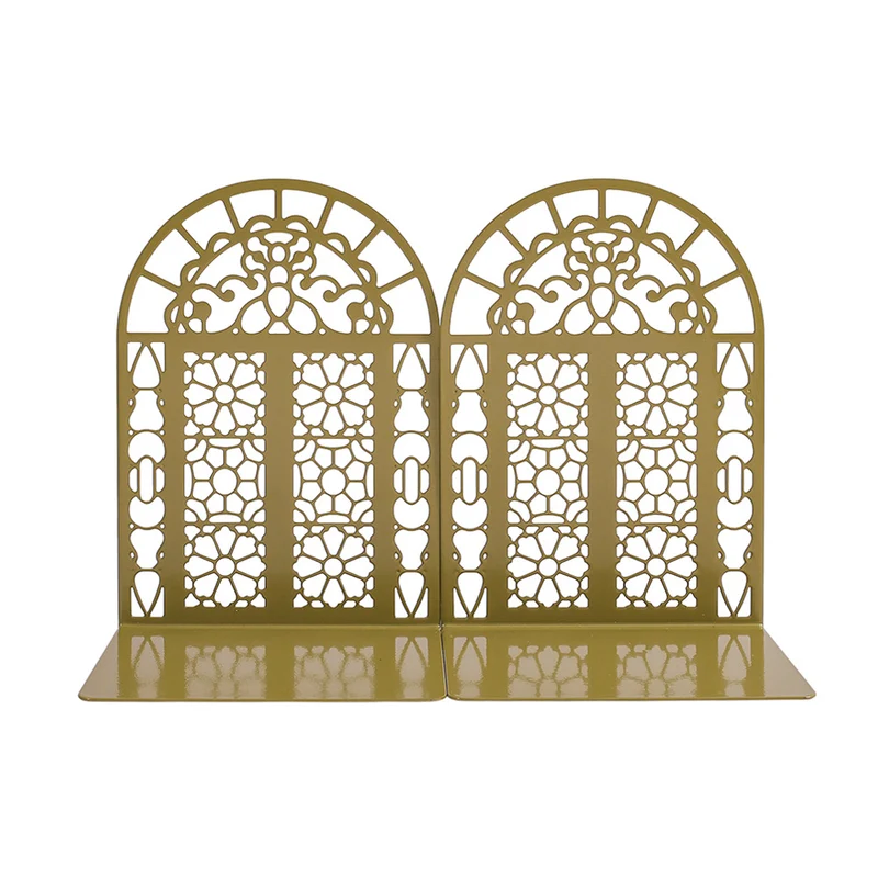 Decorative Art Metal Bookends