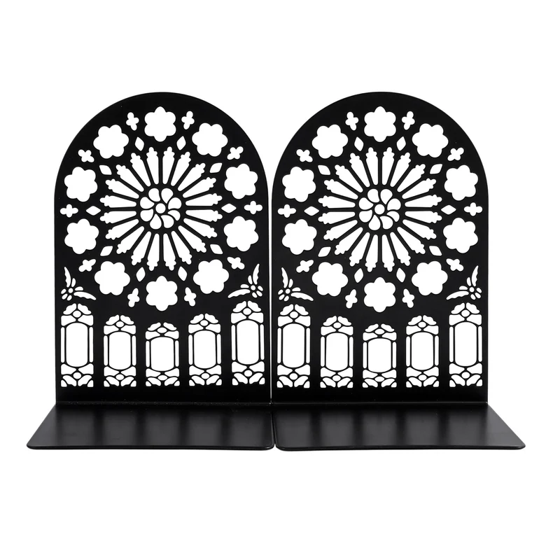 Decorative Art Metal Bookends