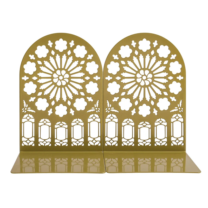 Decorative Art Metal Bookends