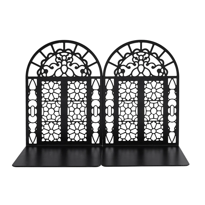 Decorative Art Metal Bookends
