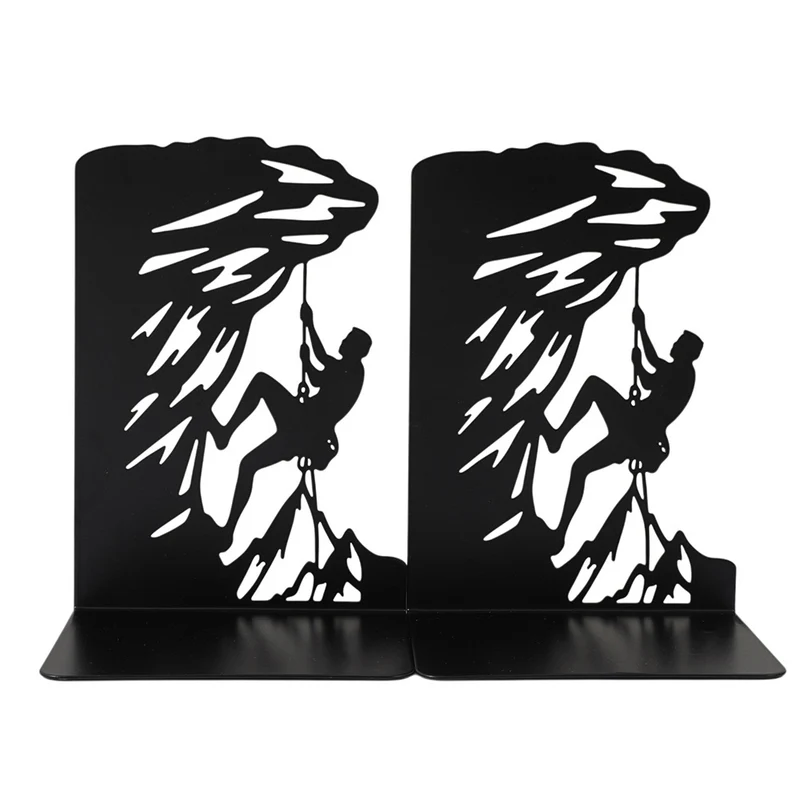 Climbing-Themed Bookends