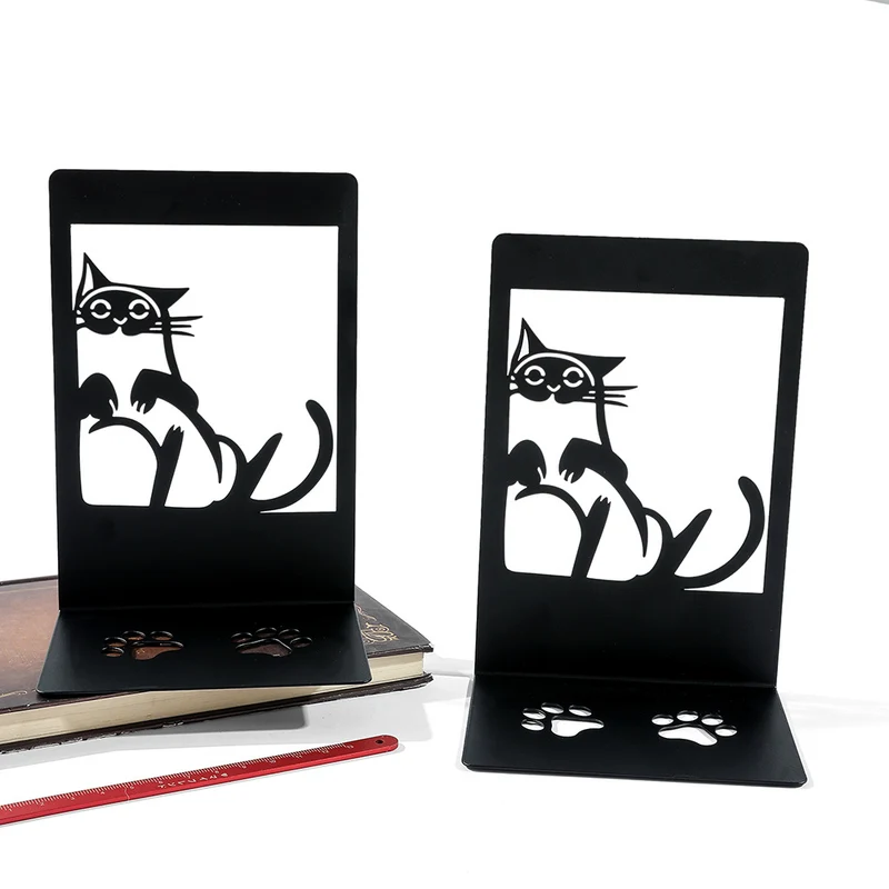 Cat-Themed Bookend