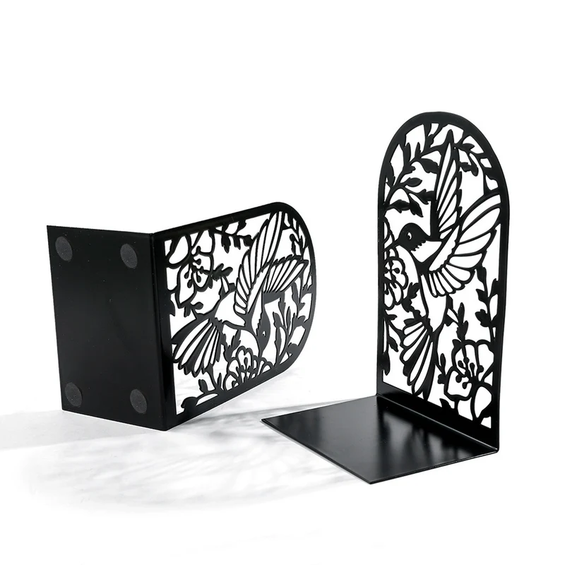 Decorative Metal Hummingbird Bookends
