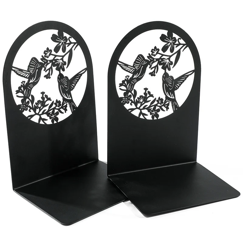 Decorative Metal Hummingbird Bookends