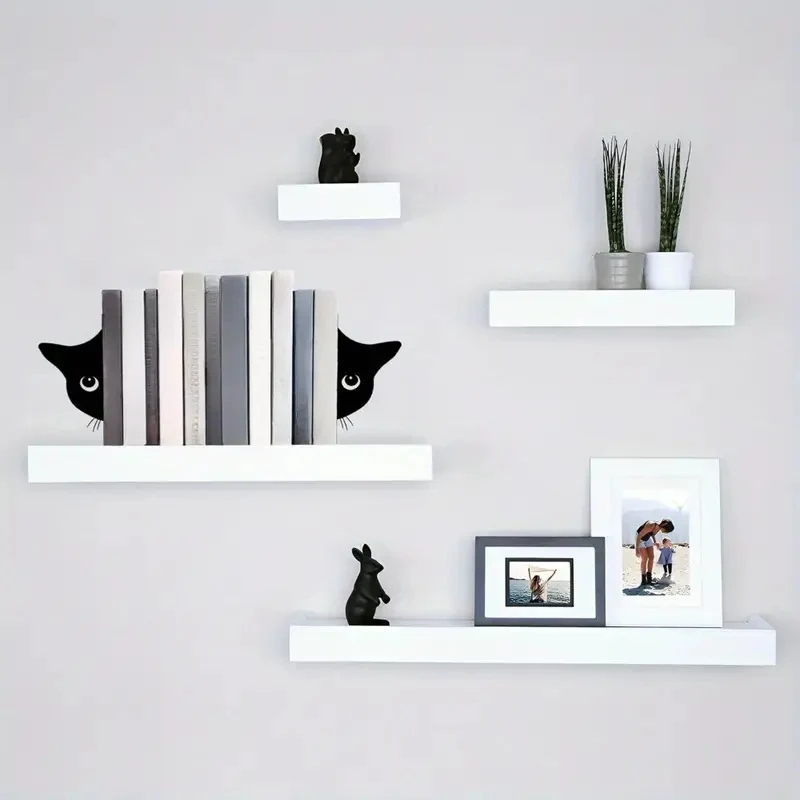 Decorative Cat-Themed Bookends