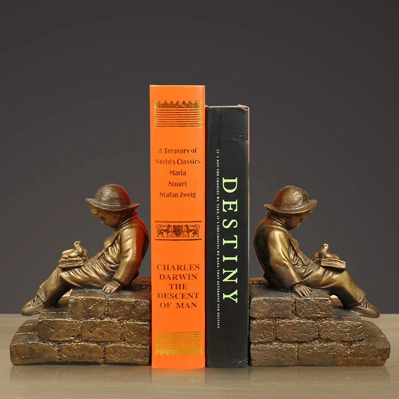 Vintage Figurative Bookends